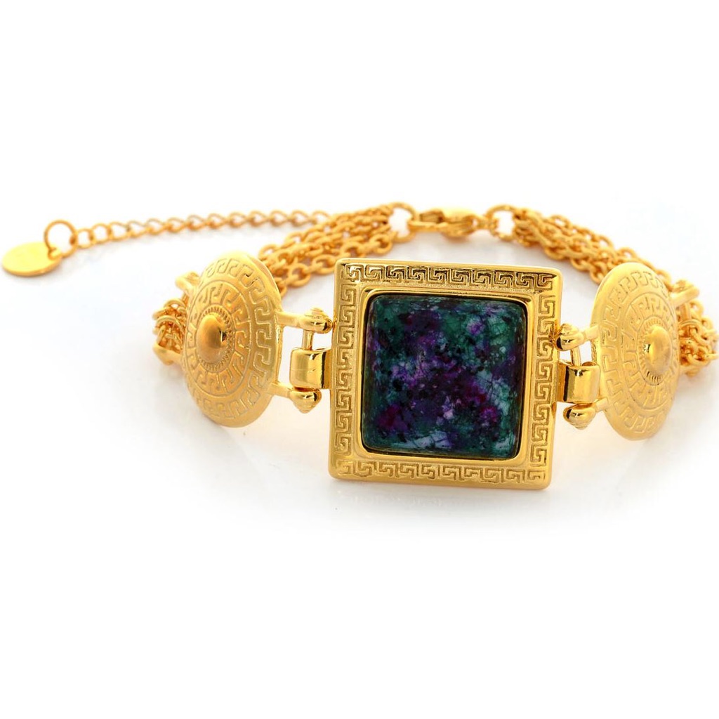 Ruby Zoisite Bracelet